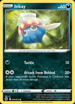Inkay 44/73 Common – Champion's Path Pokémon card
