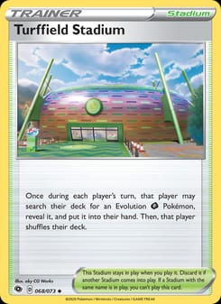 Turffield Stadium 68/73 Uncommon – Champion's Path Pokémon card