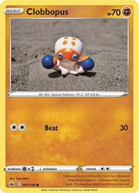 Clobbopus 091/198 Common – Chilling Reign Pokémon card