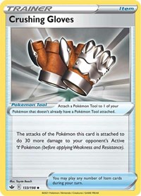 Crushing Gloves 133/198 Uncommon – Chilling Reign Pokémon card