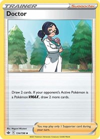 Doctor 134/198 Uncommon – Chilling Reign Pokémon card
