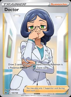 Doctor 190/198 Ultra Rare – Chilling Reign Pokémon card