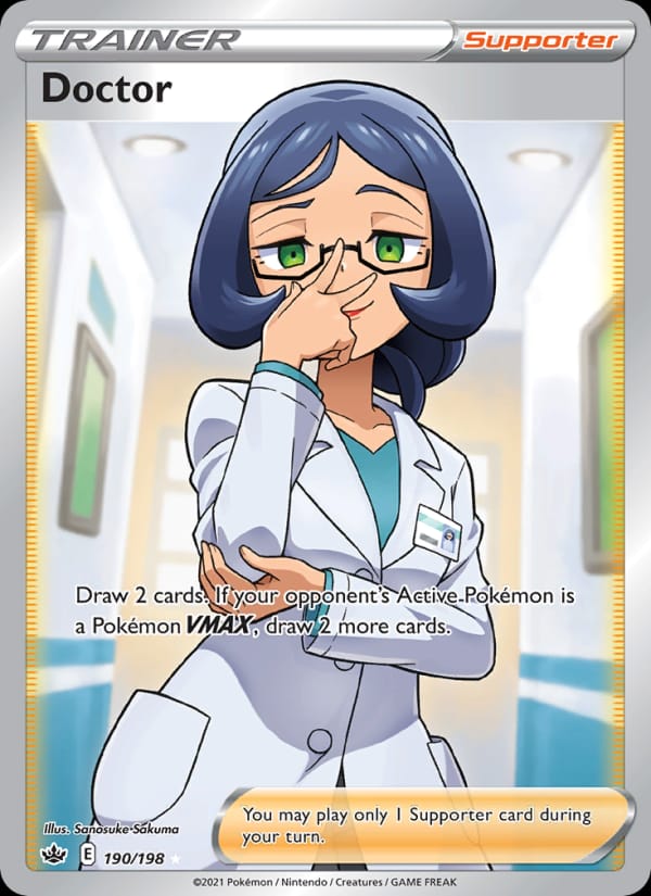 Doctor 190/198 Chilling Reign Pokémon card