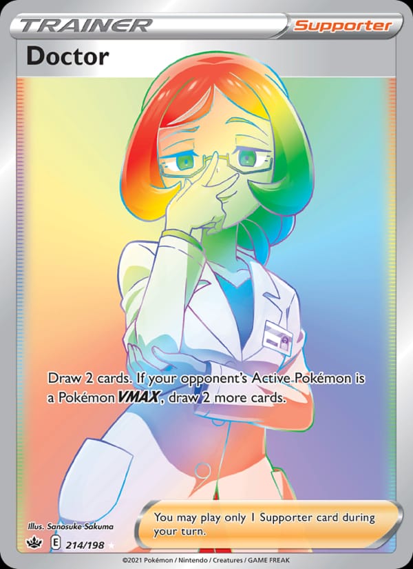 Doctor 214/198 Chilling Reign Pokémon card
