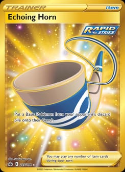 Echoing Horn 225/198 Secret Rare – Chilling Reign Pokémon card