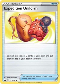 Expedition Uniform 137/198 Uncommon – Chilling Reign Pokémon card