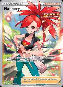 Flannery 191/198 Ultra Rare – Chilling Reign Pokémon card