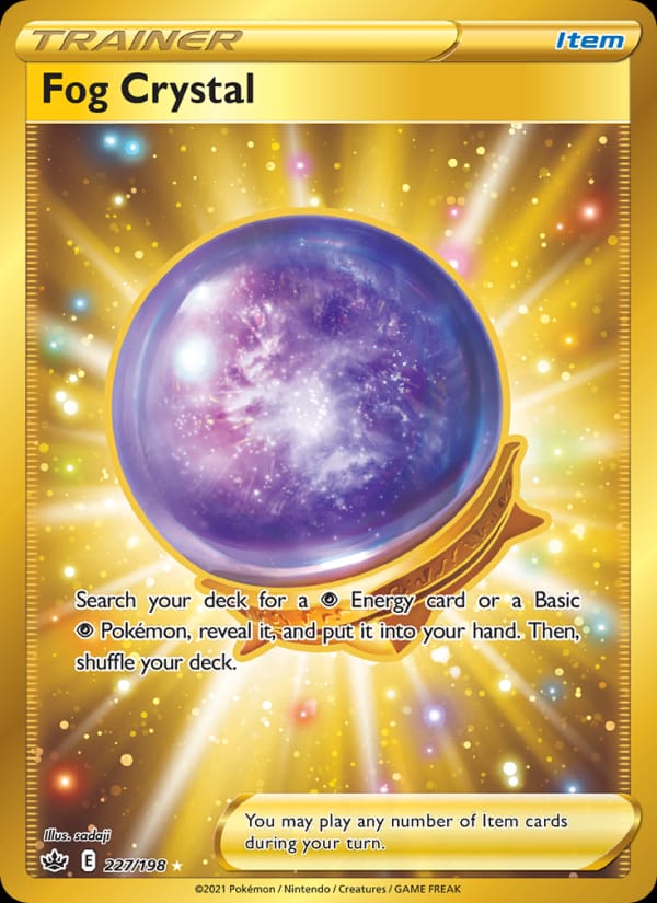 Fog Crystal 227/198 Chilling Reign Pokémon card