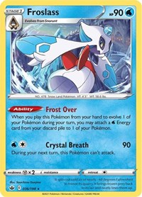 Froslass 036/198 Holo Rare – Chilling Reign Pokémon card