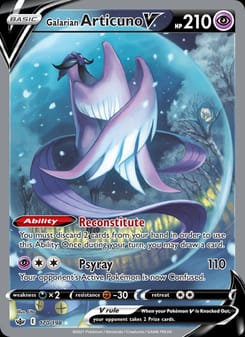 Galarian Articuno V 170/198 Ultra Rare – Chilling Reign Pokémon card