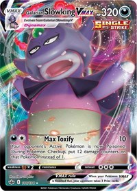 Galarian Slowking VMAX 100/198 Ultra Rare – Chilling Reign Pokémon card