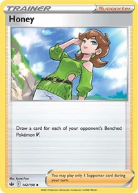Honey 142/198 Uncommon – Chilling Reign Pokémon card