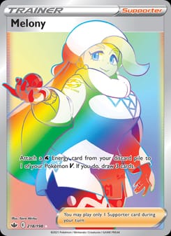 Melony 218/198 Secret Rare – Chilling Reign Pokémon card