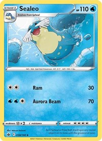 Sealeo 038/198 Uncommon – Chilling Reign Pokémon card