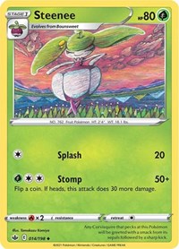 Steenee 014/198 Uncommon – Chilling Reign Pokémon card