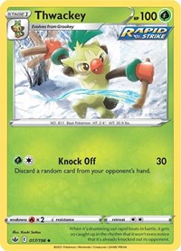 Thwackey 017/198 Uncommon – Chilling Reign Pokémon card
