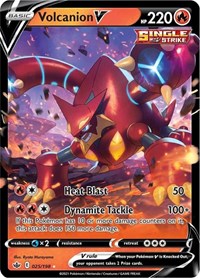 Volcanion V 025/198 Ultra Rare – Chilling Reign Pokémon card