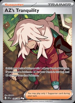 AZ's Tranquility 106/086 Ultra Rare – Chaos Rising Pokémon card