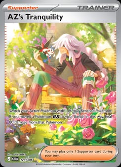AZ's Tranquility 120/086 Special Illustration Rare – Chaos Rising Pokémon card
