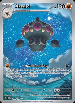 Claydol 092/086 Illustration Rare – Chaos Rising Pokémon card