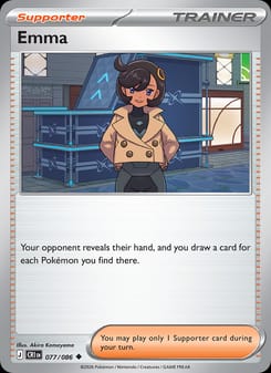 Emma 077/086 Uncommon – Chaos Rising Pokémon card