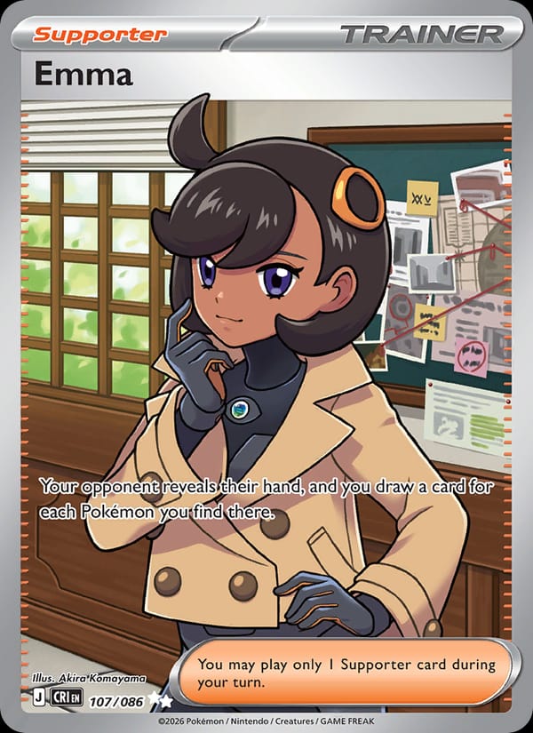 Emma 107/086 Chaos Rising Pokémon card