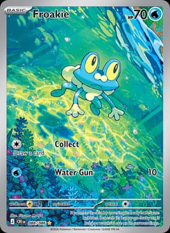 Froakie 088/086 Illustration Rare – Chaos Rising Pokémon card