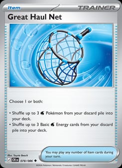 Great Haul Net 078/086 Uncommon – Chaos Rising Pokémon card