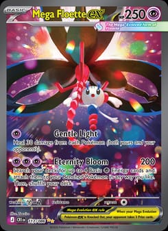 Mega Floette ex 117/086 Special Illustration Rare – Chaos Rising Pokémon card
