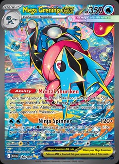 Mega Greninja ex – Chaos Rising