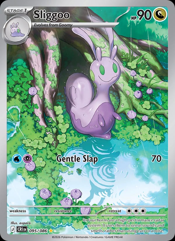Sliggoo 095/086 Chaos Rising Pokémon card