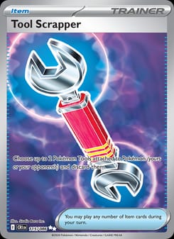 Tool Scrapper 115/086 Ultra Rare – Chaos Rising Pokémon card