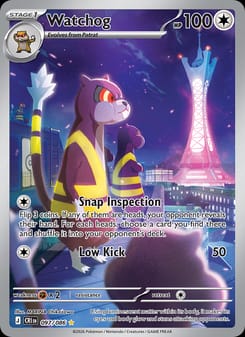 Watchog 097/086 Illustration Rare – Chaos Rising Pokémon card