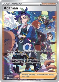 Adaman GG57/GG70 Ultra Rare – Crown Zenith Pokémon card