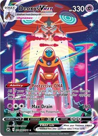 Deoxys VMAX GG45/GG70 Ultra Rare – Crown Zenith Pokémon card