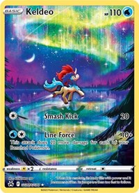 Keldeo GG07/GG70 Ultra Rare – Crown Zenith Pokémon card
