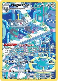 Magnezone GG18/GG70 Ultra Rare – Crown Zenith Pokémon card