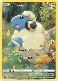 Mareep GG34/GG70 Ultra Rare – Crown Zenith Pokémon card