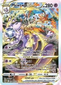 Mewtwo VSTAR GG44/GG70 Ultra Rare – Crown Zenith Pokémon card