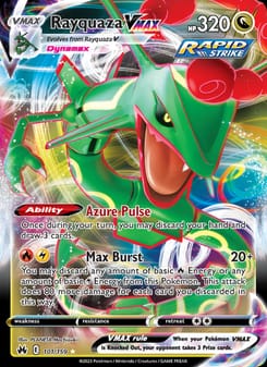 Rayquaza VMAX 101/159 Ultra Rare – Crown Zenith Pokémon card