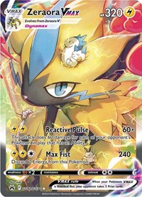 Zeraora VMAX GG42/GG70 Ultra Rare – Crown Zenith Pokémon card