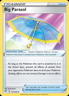 Big Parasol 157/189 Uncommon – Darkness Ablaze Pokémon card
