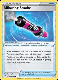 Billowing Smoke 158/189 Uncommon – Darkness Ablaze Pokémon card