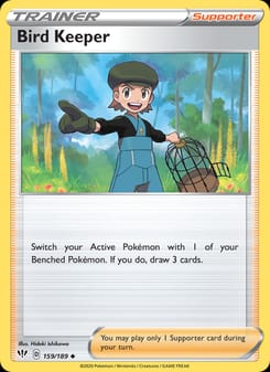 Bird Keeper 159/189 Uncommon – Darkness Ablaze Pokémon card