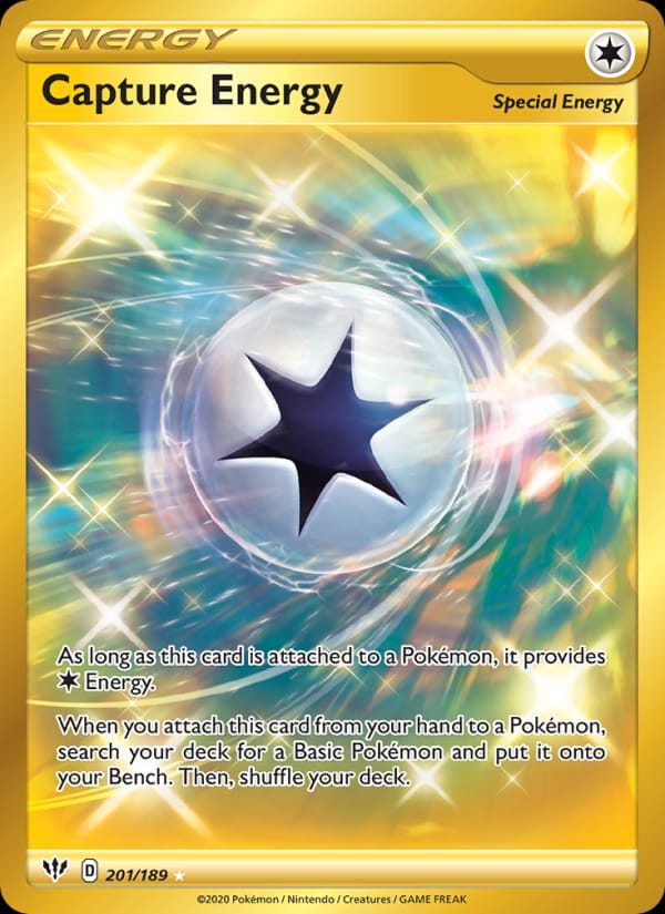Capture Energy 201/189 Darkness Ablaze Pokémon card