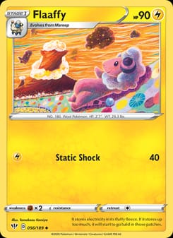 Flaaffy 056/189 Uncommon – Darkness Ablaze Pokémon card
