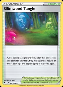 Glimwood Tangle 162/189 Uncommon – Darkness Ablaze Pokémon card