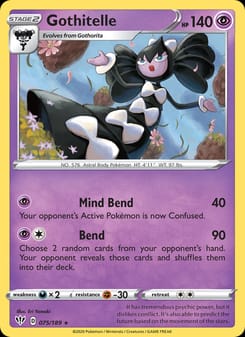 Gothitelle 075/189 Rare – Darkness Ablaze Pokémon card