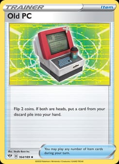Old PC 164/189 Uncommon – Darkness Ablaze Pokémon card