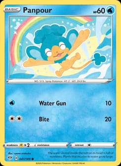 Panpour 041/189 Common – Darkness Ablaze Pokémon card